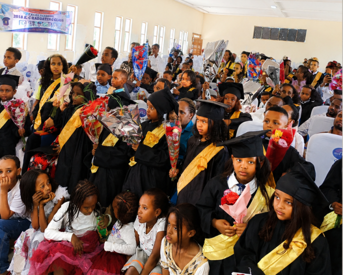 የ2018 ዓ.ም የትምህርት ዘመን የቅድመ መደበኛ ተማሪዎች የምርቃት መርሀ-ግብር ተከናወነ፤